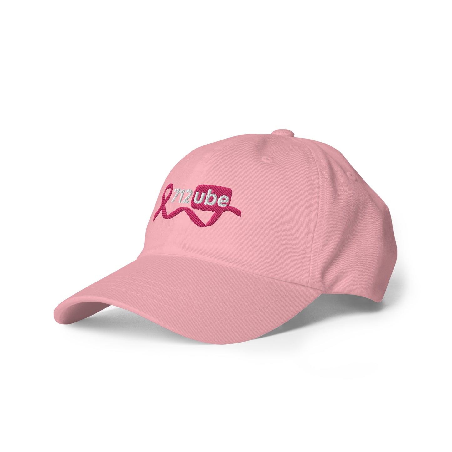 712ube Breast Cancer Awareness Unisex Dad Hat