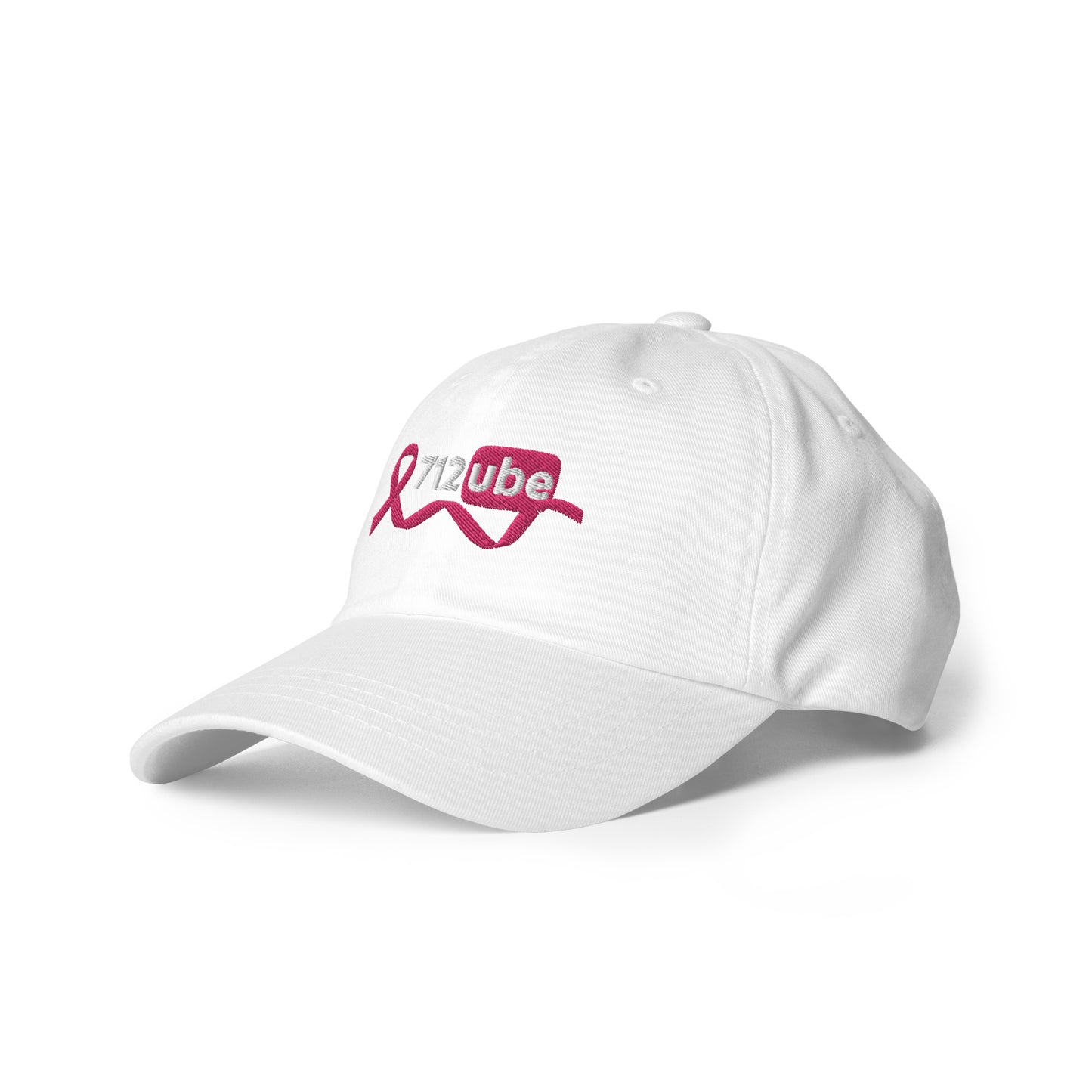 712ube Breast Cancer Awareness Unisex Dad Hat