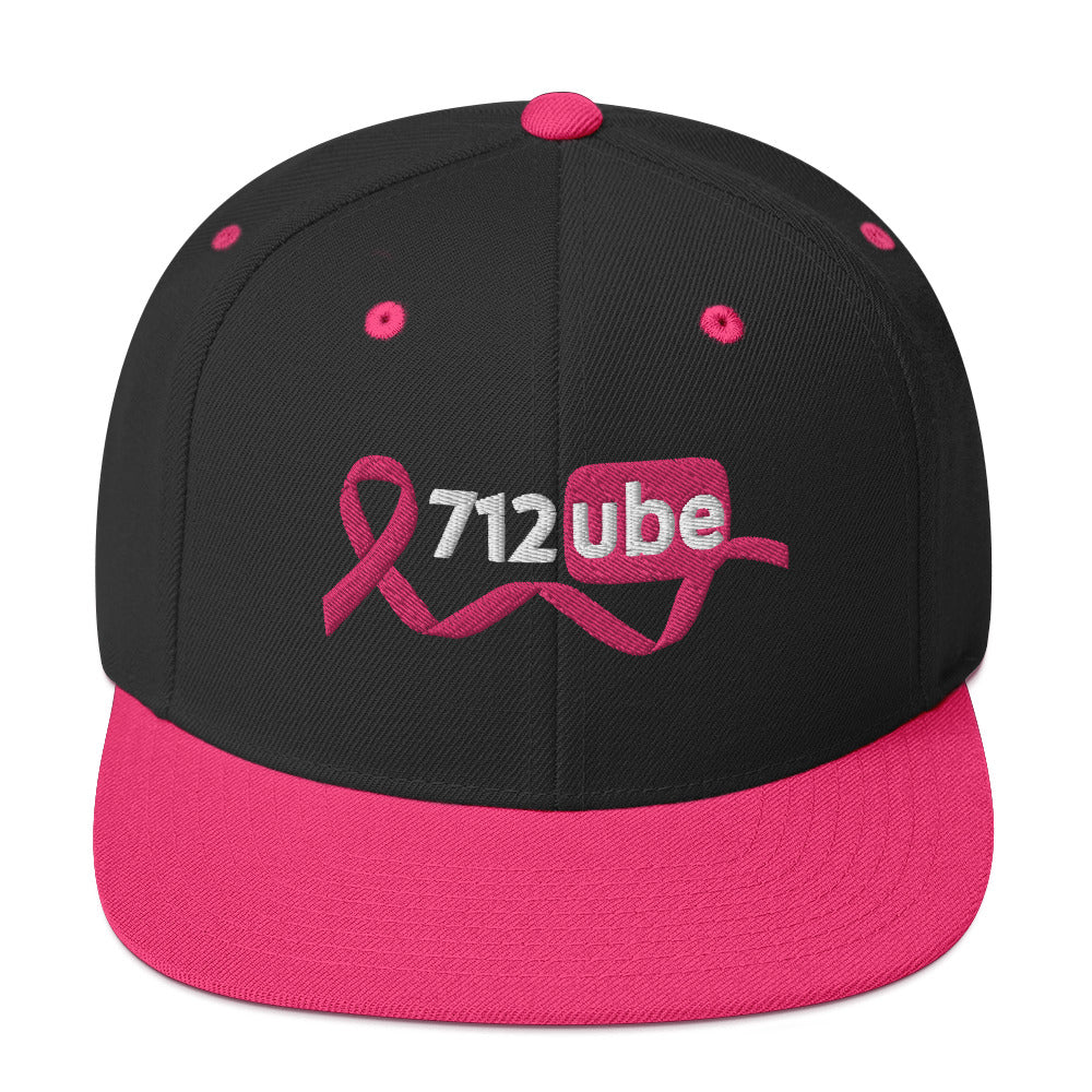 712ube Breast Cancer Awareness Unisex Snapback