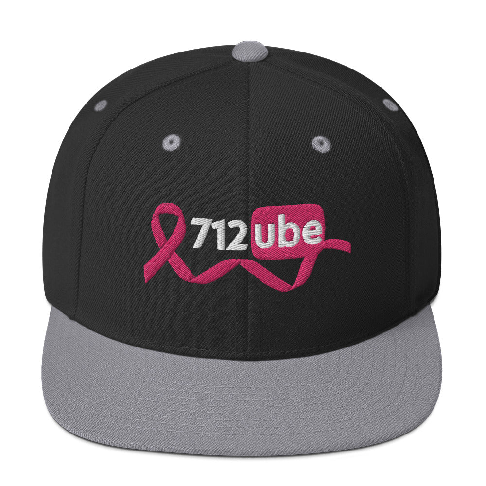 712ube Breast Cancer Awareness Unisex Snapback