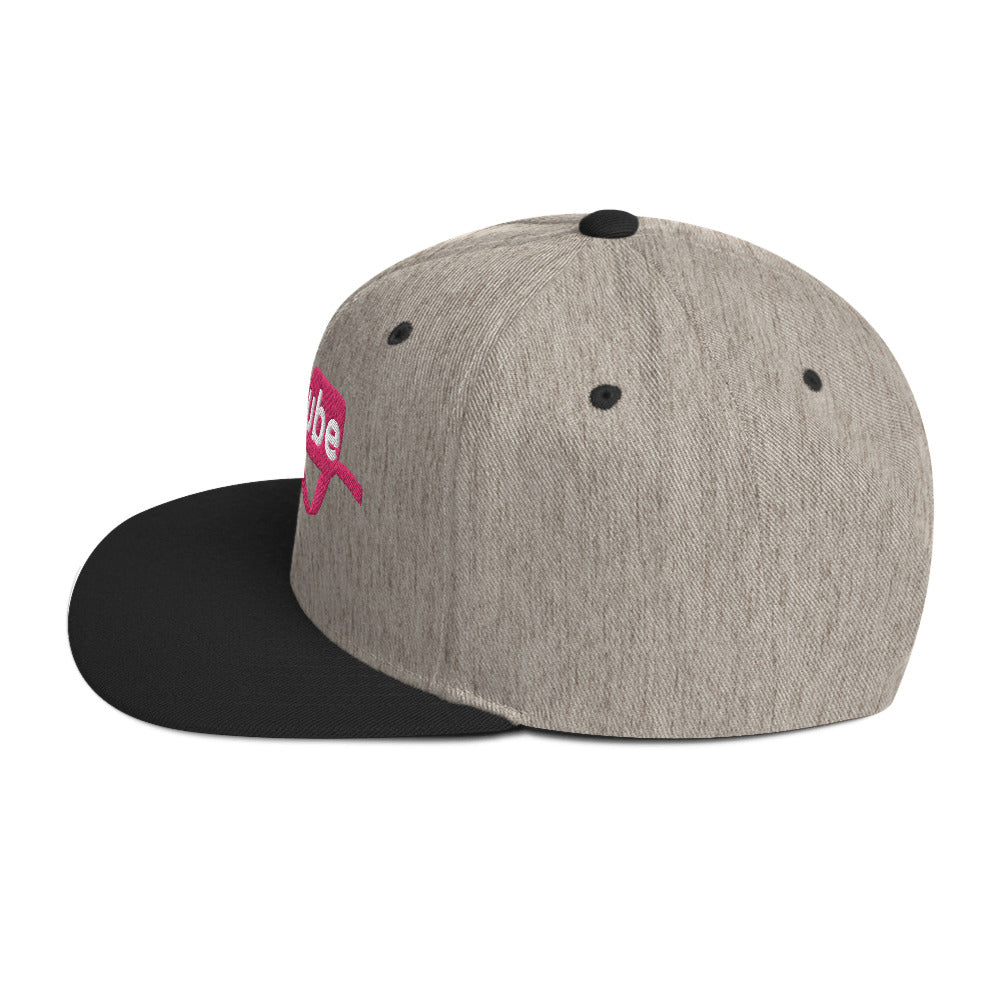 712ube Breast Cancer Awareness Unisex Snapback