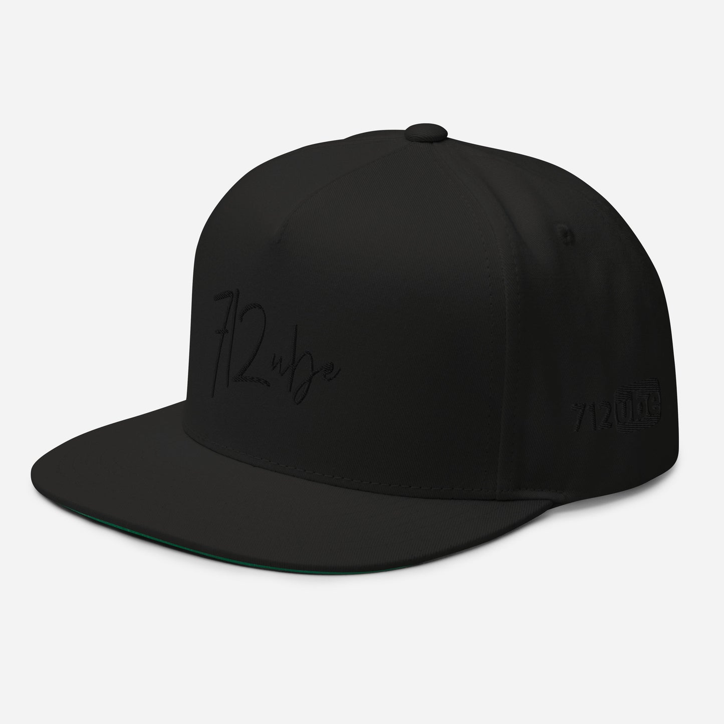 712ube Signature Series Snapback (Blacked Out)