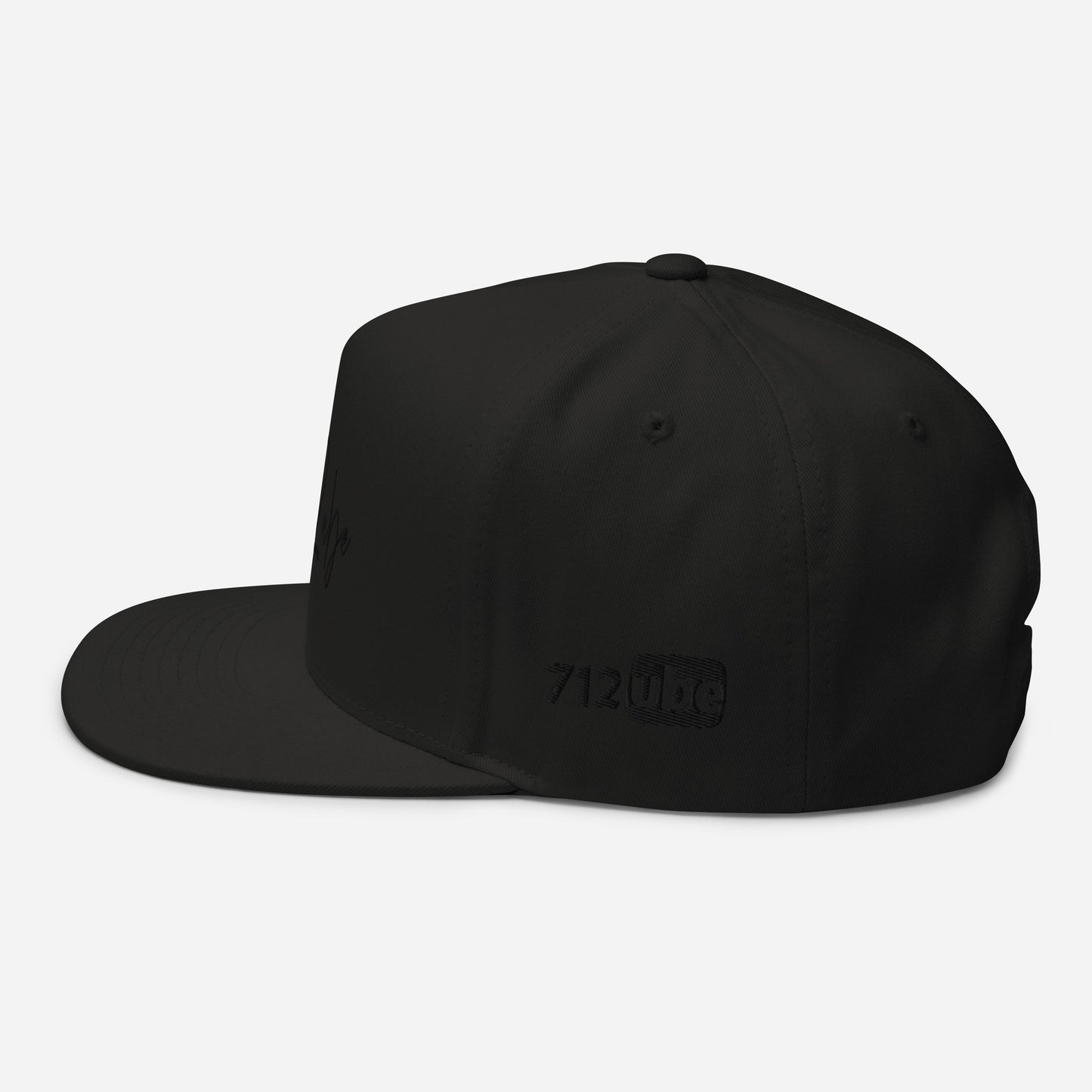 712ube Signature Series Snapback (Blacked Out)