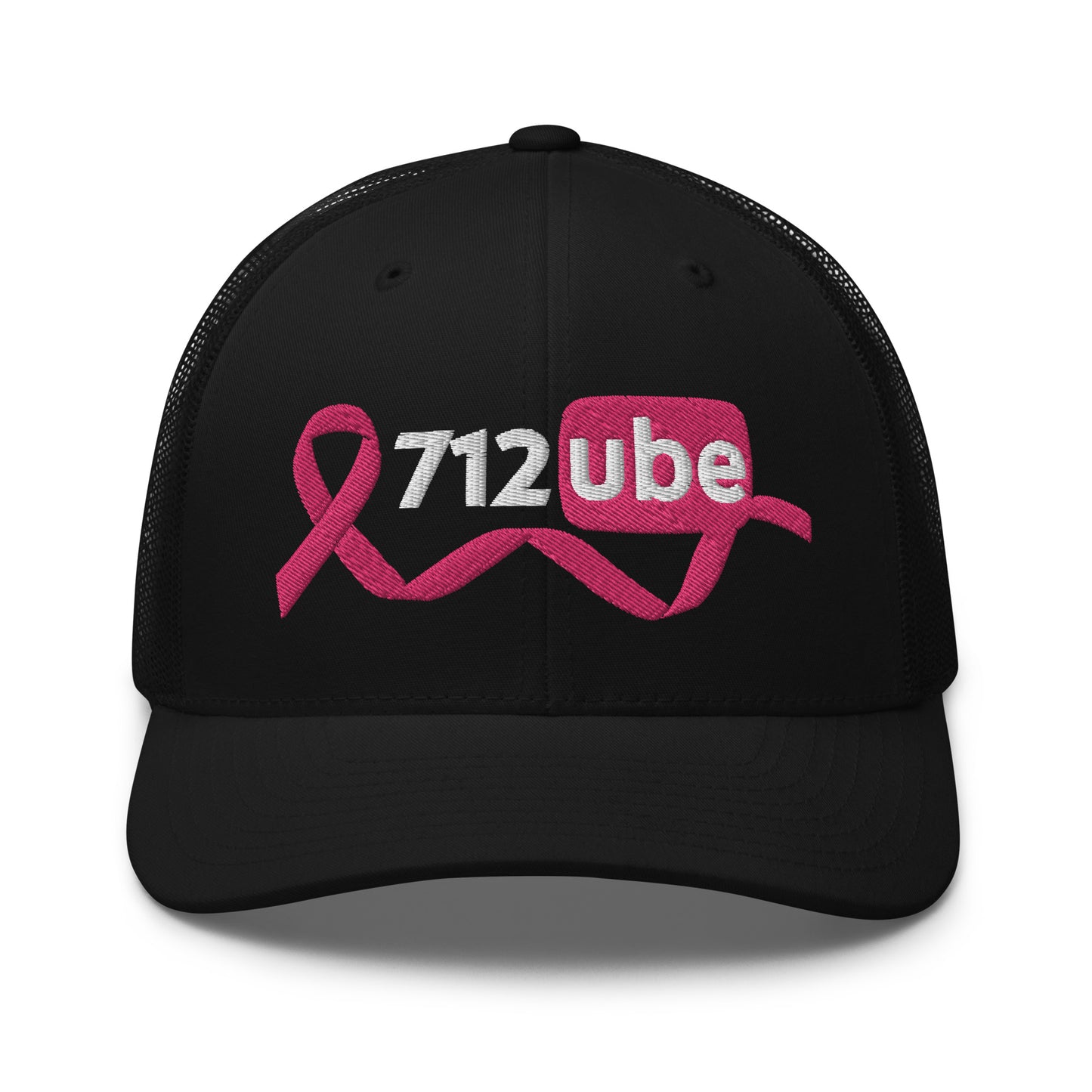 712ube Breast Cancer Awareness Unisex Trucker Hat