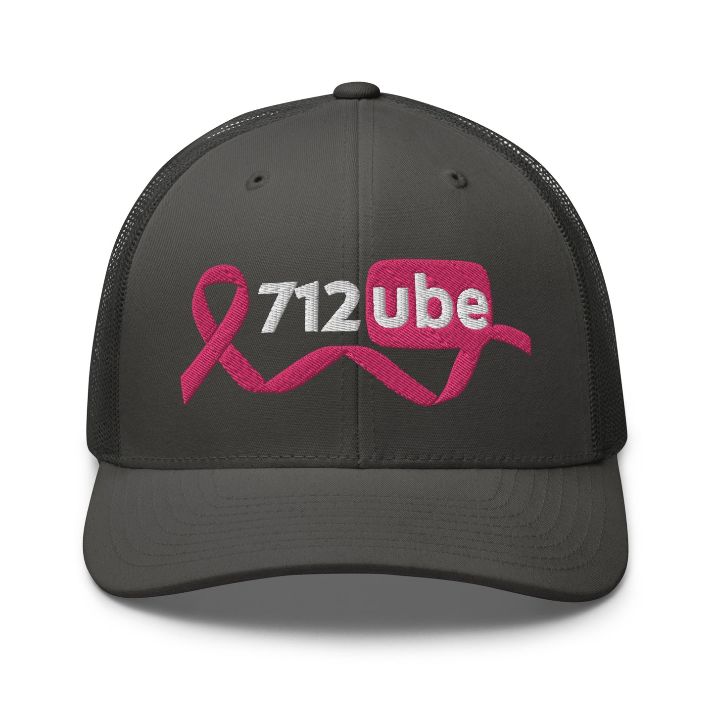 712ube Breast Cancer Awareness Unisex Trucker Hat