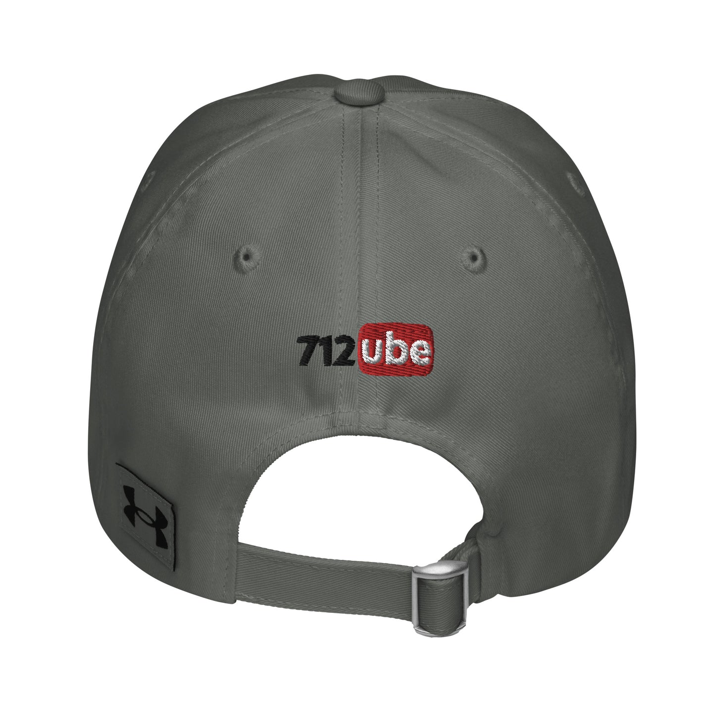 712ube x Under Armour® Embroidered Dad Hat (Black Logo)