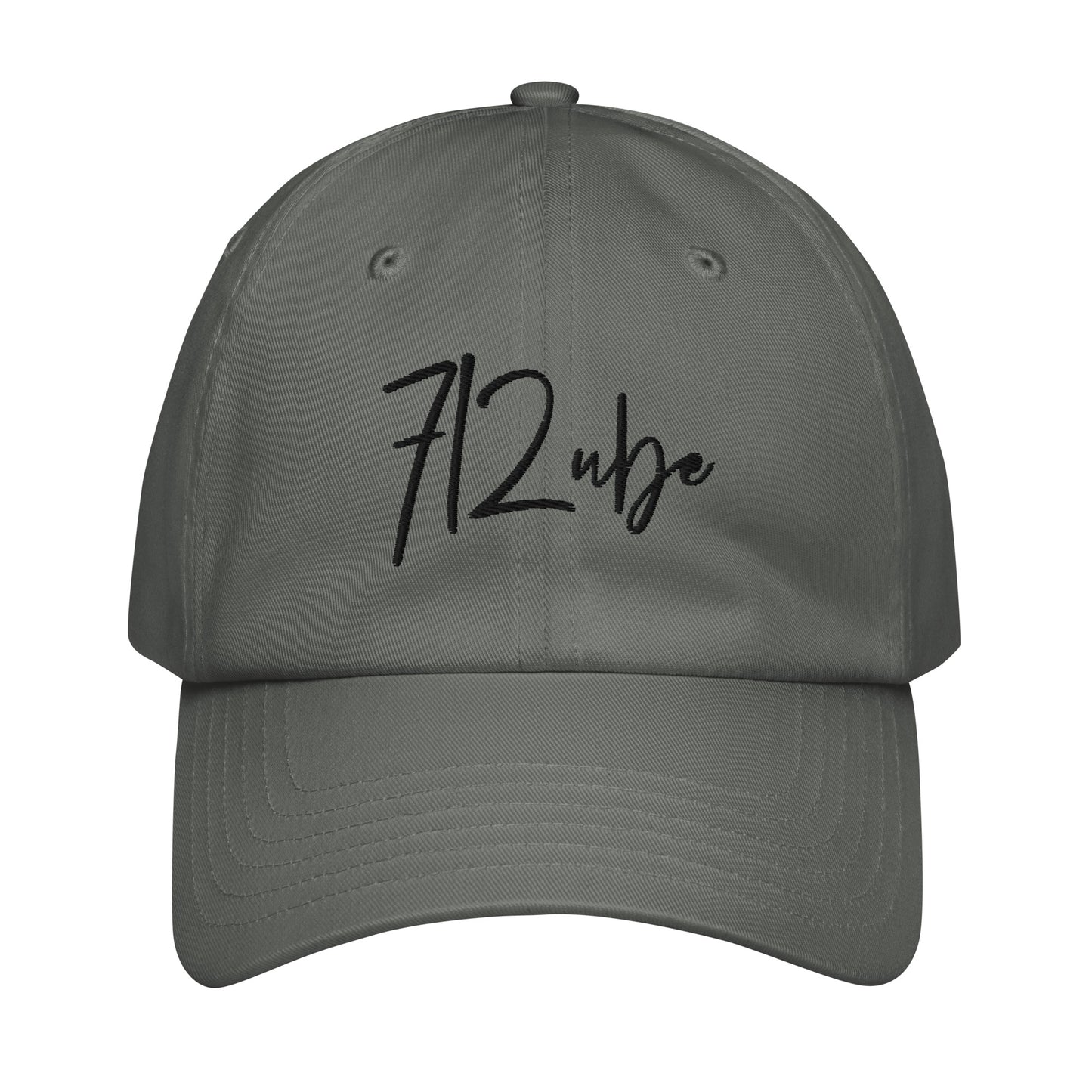 712ube x Under Armour® Embroidered Dad Hat (Black Logo)