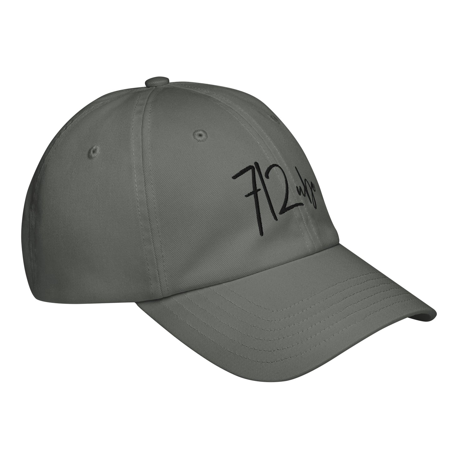 712ube x Under Armour® Embroidered Dad Hat (Black Logo)