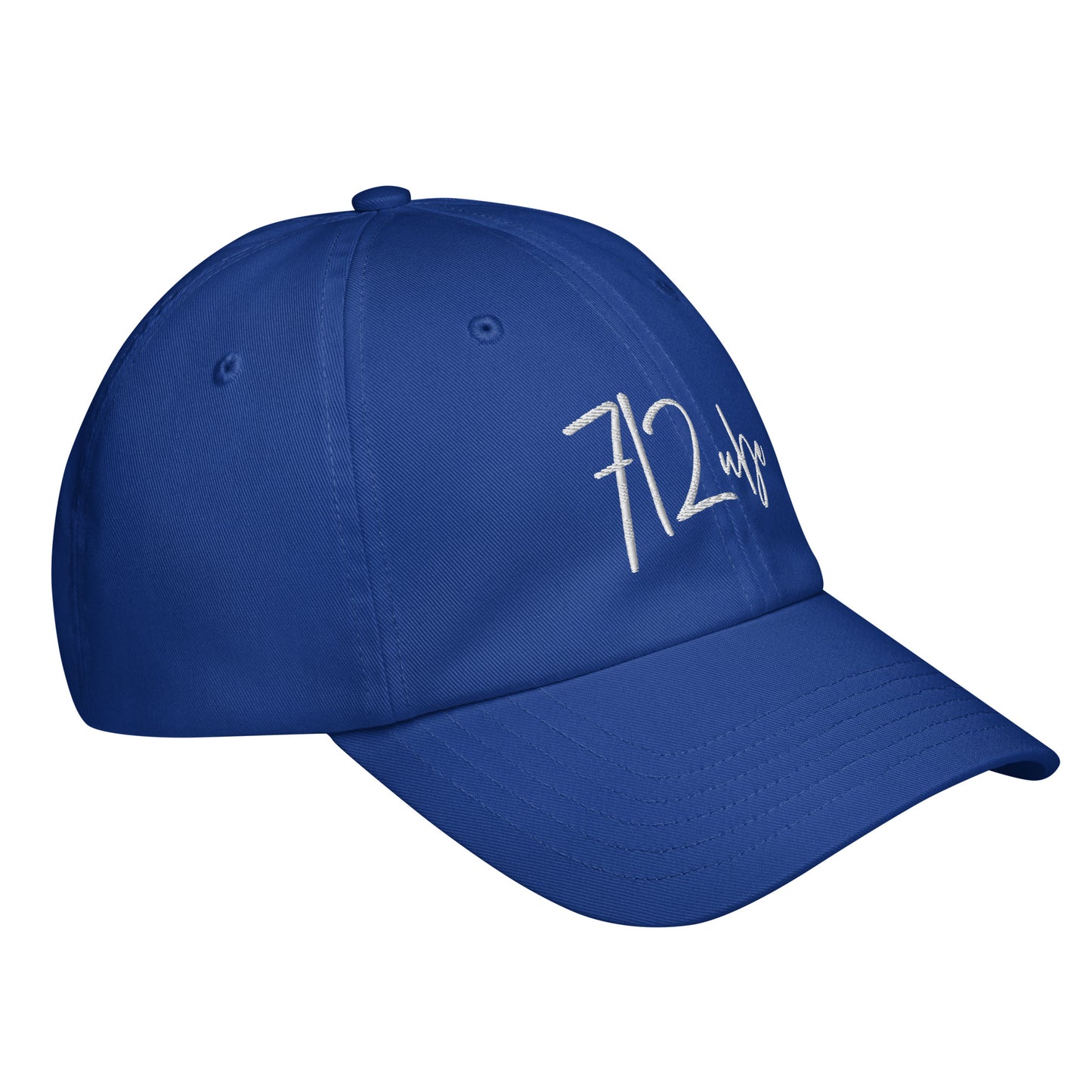 712ube x Under Armour® Embroidered Dad Hat (White Logo)