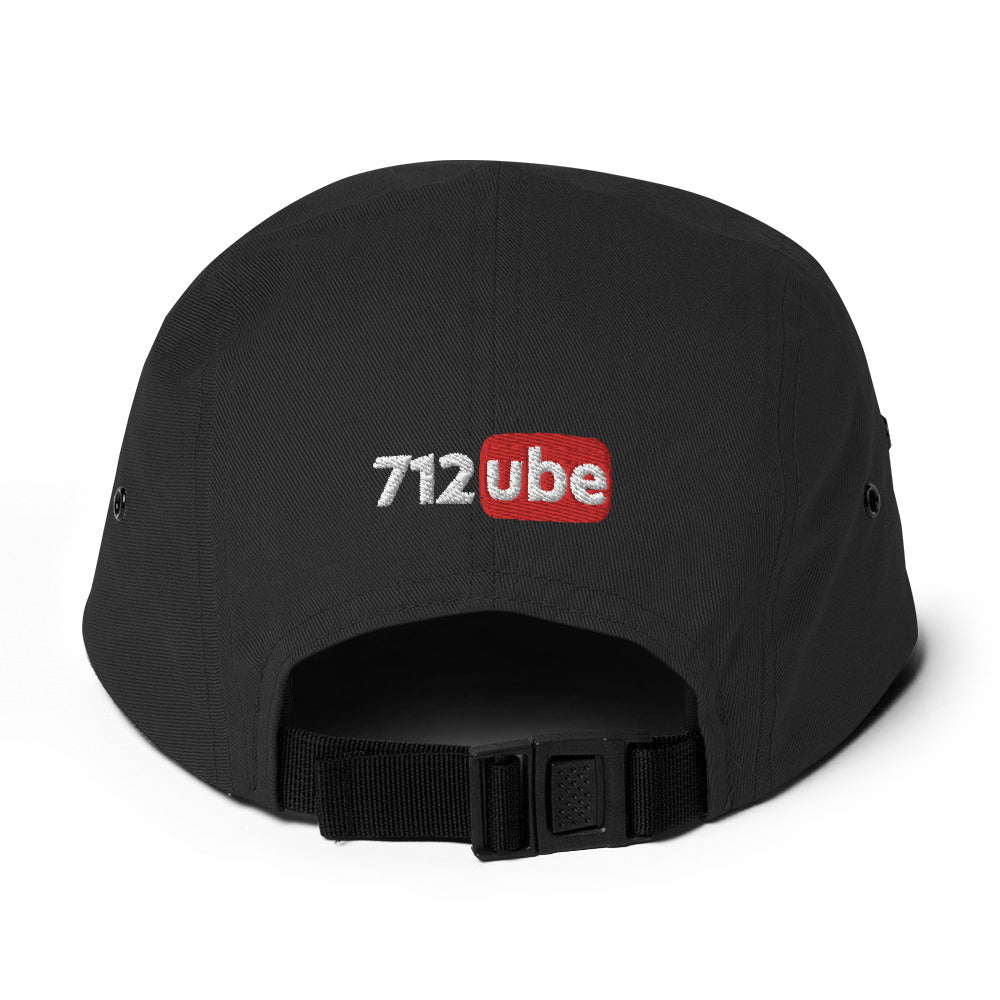 712ube Signature Series Five Panel Cap (White Logo)