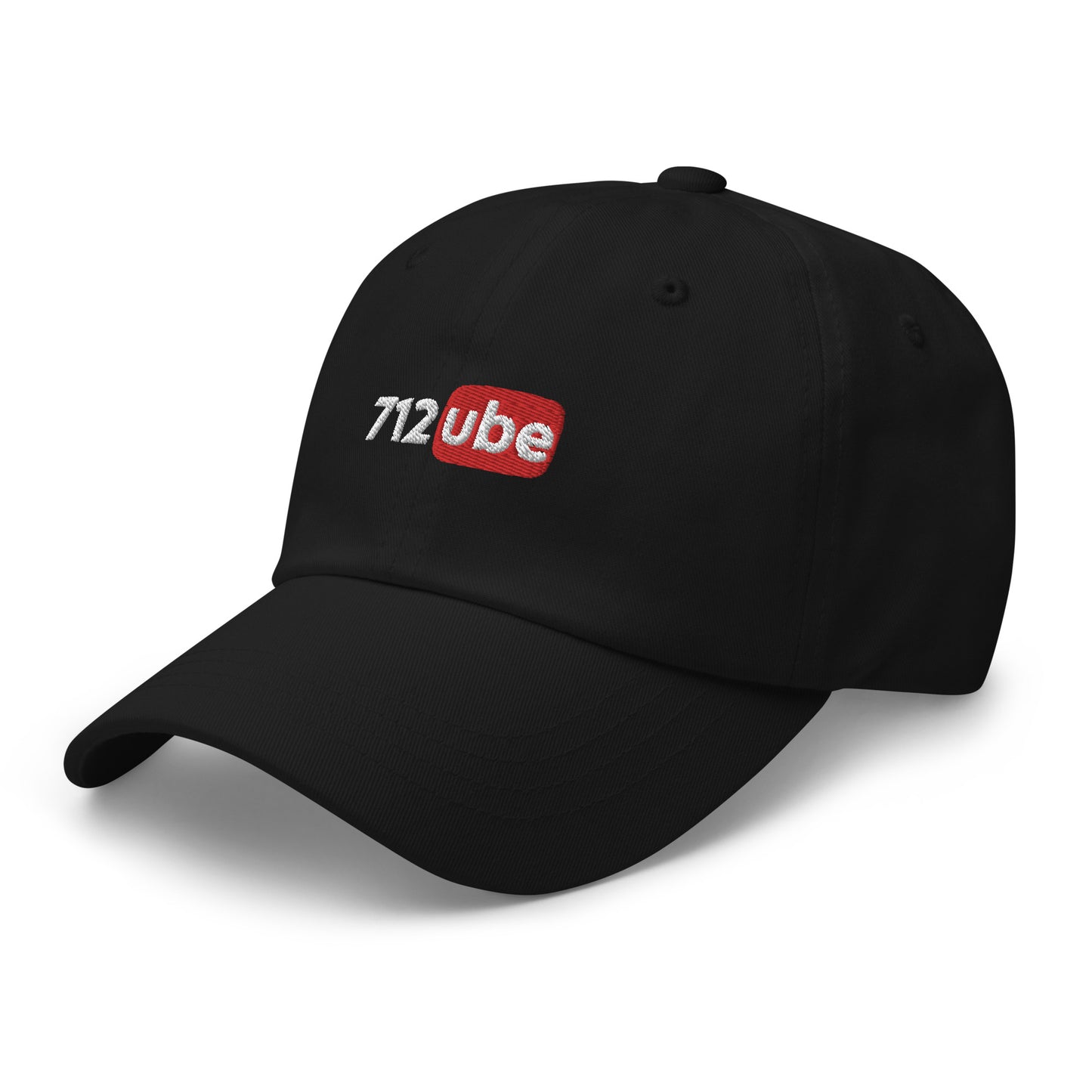 712ube Embroidered Dad Hat (White Lettering)