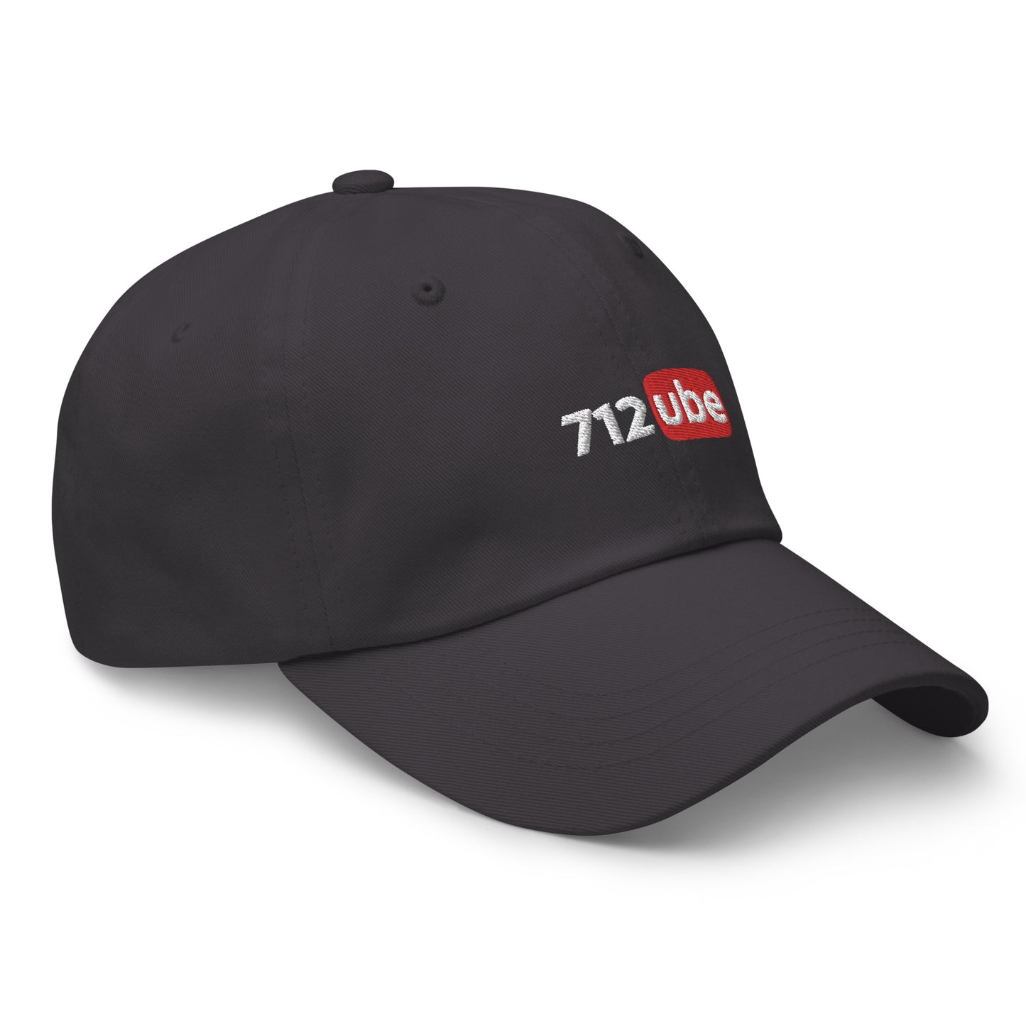 712ube Embroidered Dad Hat (White Lettering)