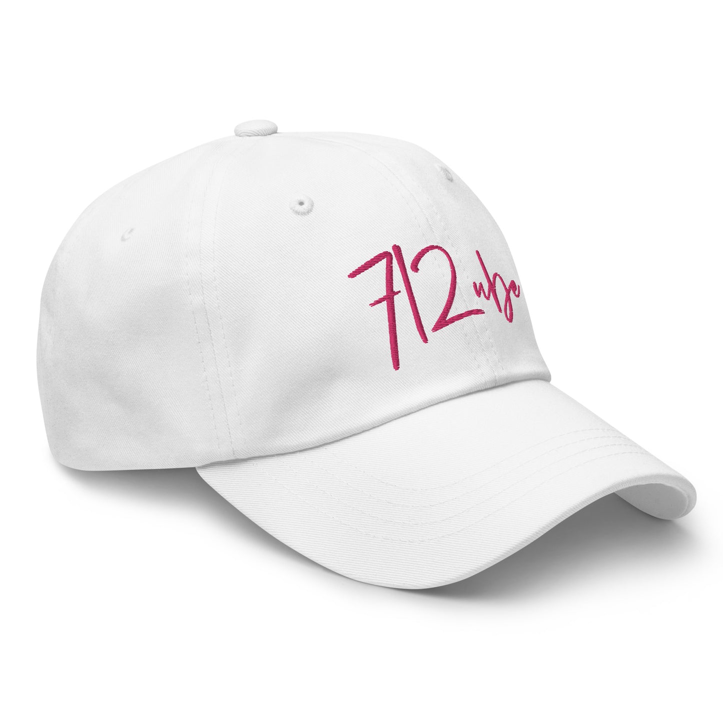 712ube Signature Series Dad Hat (Hot Pink)