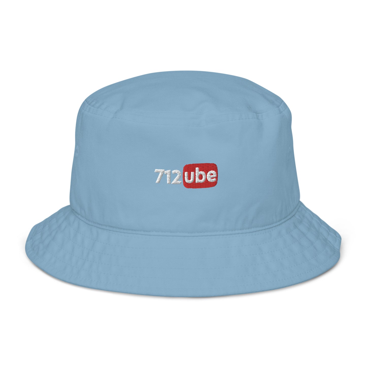 712ube Embroidered Bucket Hat