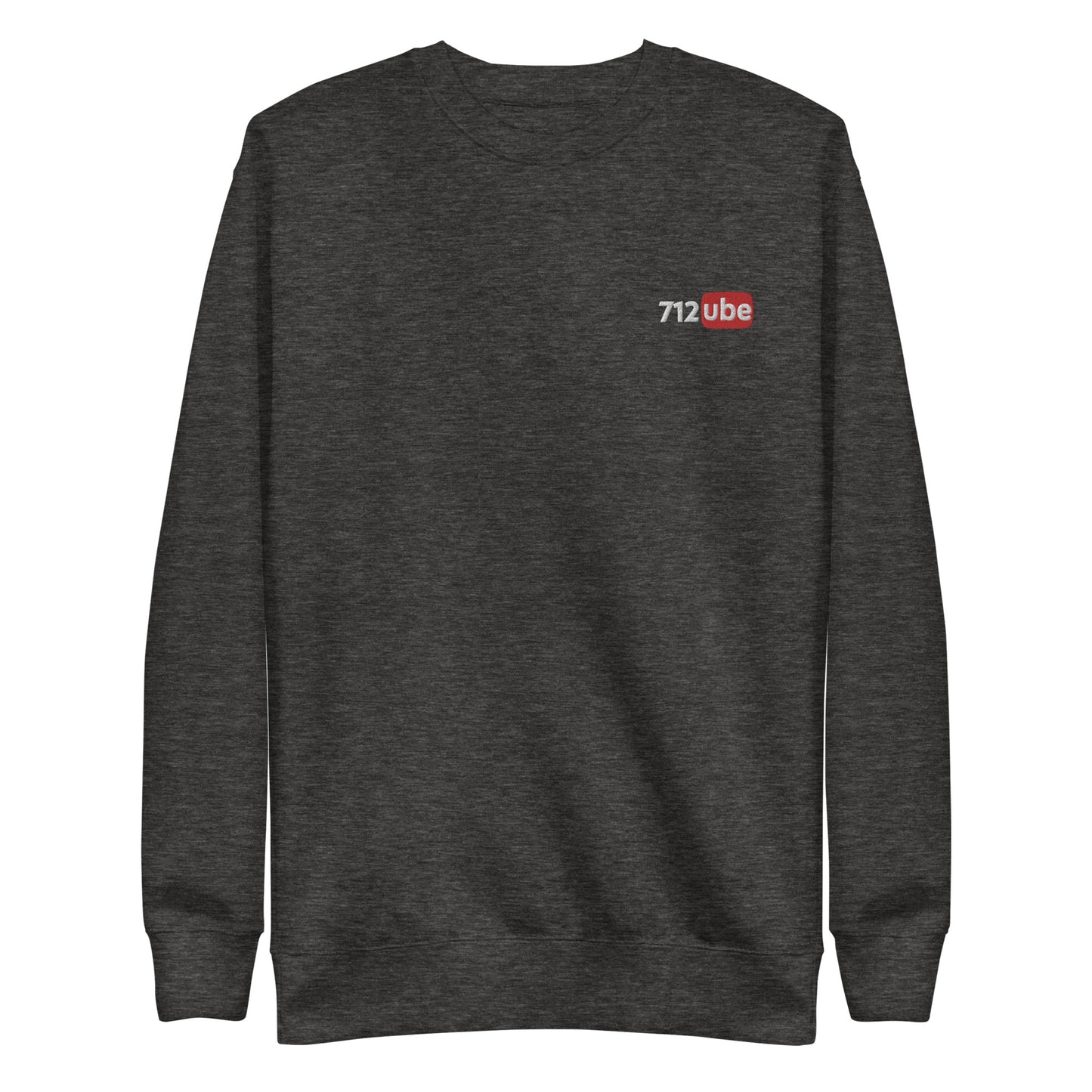 712ube Unisex Premium Embroidered Sweatshirt