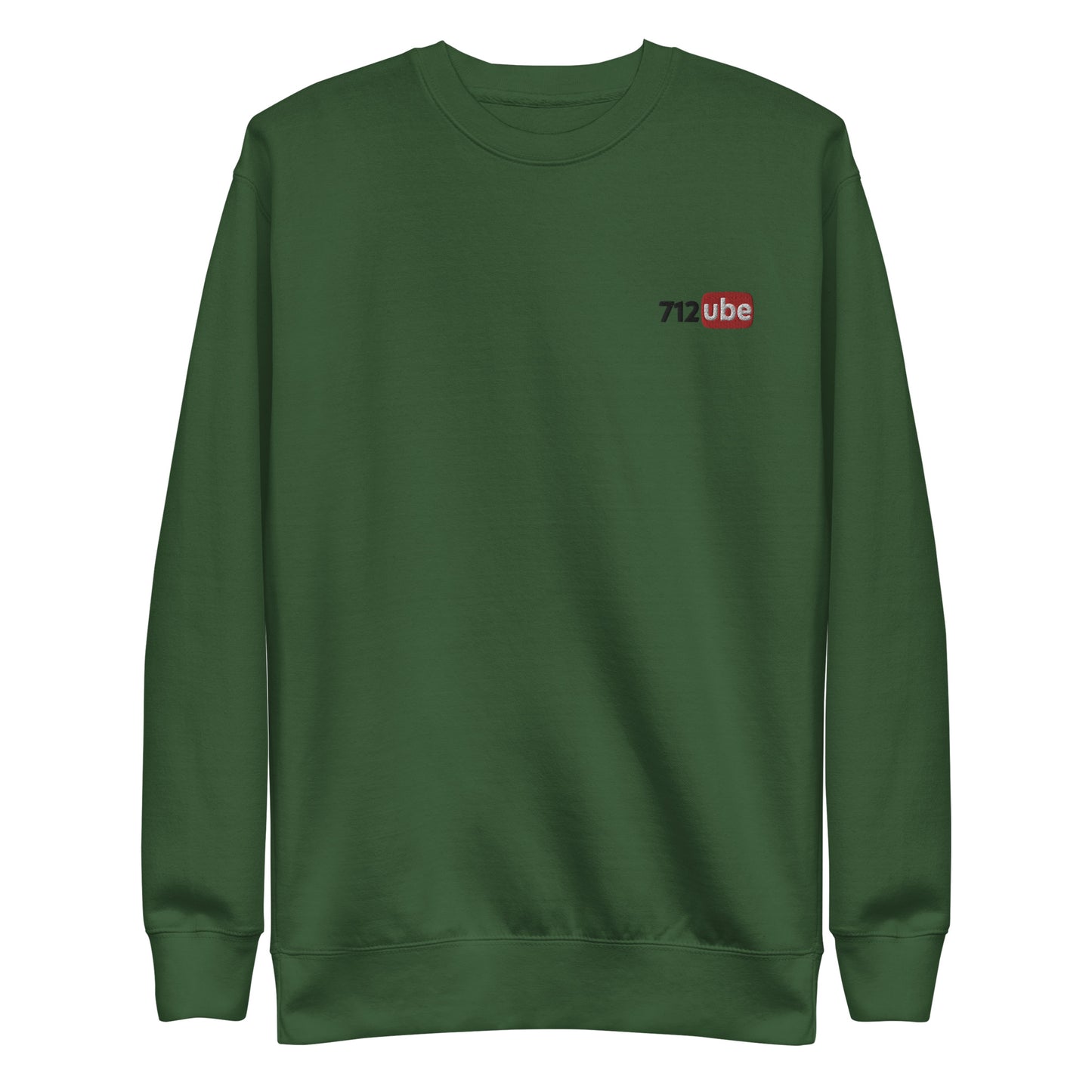 712ube Premium Embroidered Sweatshirt