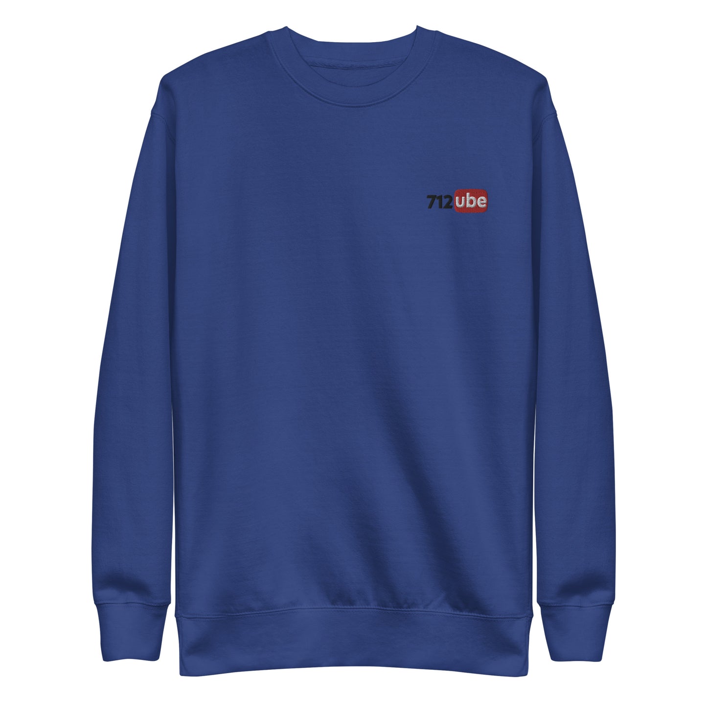 712ube Premium Embroidered Sweatshirt