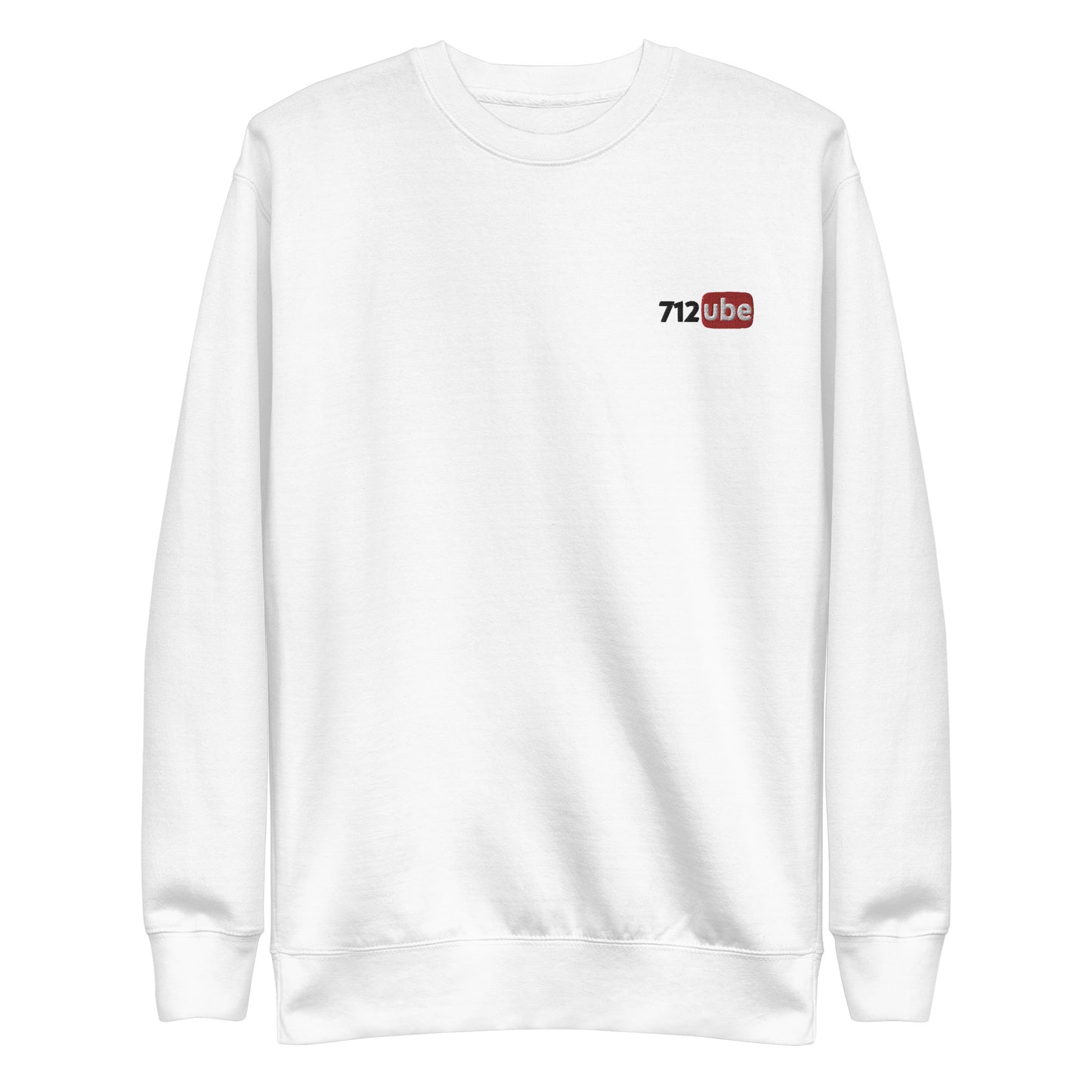 712ube Premium Embroidered Sweatshirt